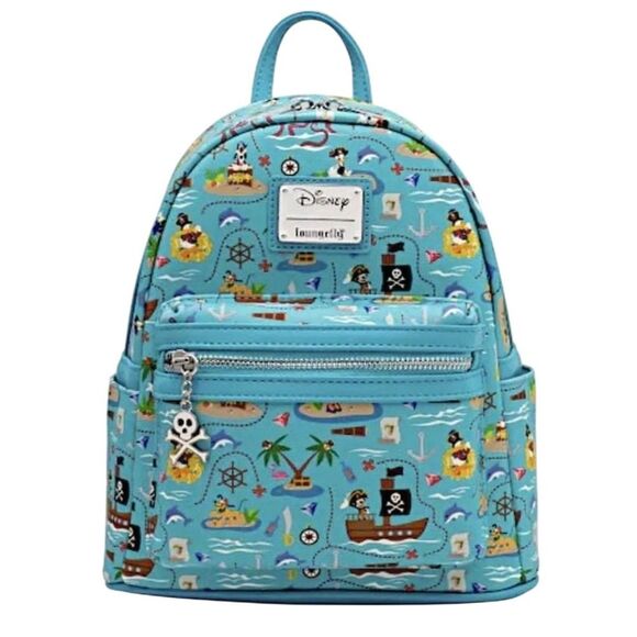 Loungefly Disney Sensational 6 Pirates Mini Backpack Mickey & Friends - Picture 1 of 8
